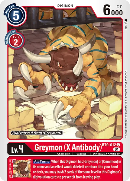 Greymon (X Antibody) (BT9-012)