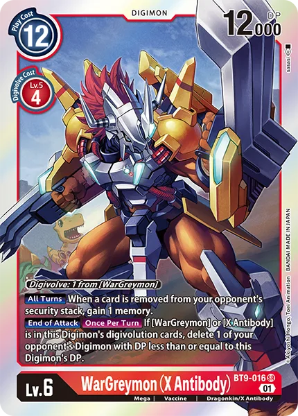 WarGreymon (X Antibody) (BT9-016)