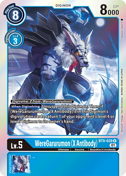 WereGarurumon (X Antibody) (BT9-028)