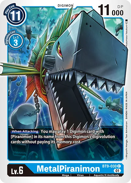 MetalPiranimon (BT9-030)