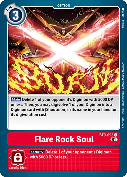 Flare Rock Soul (BT9-093)
