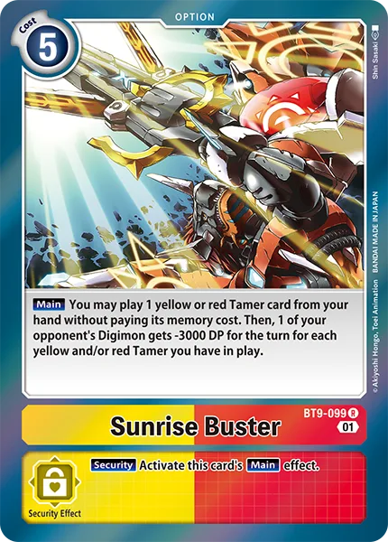 Sunrise Buster (BT9-099)