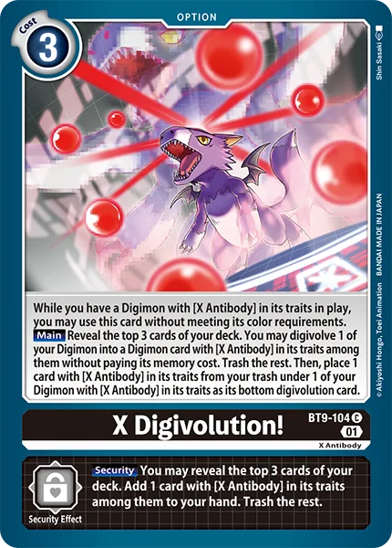 X-Digivolution! (BT9-104)