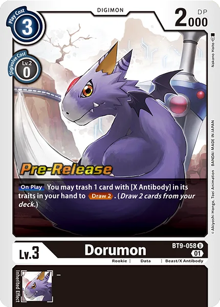Dorumon (BT9-058)