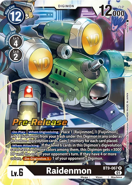 Raidenmon (BT9-067)