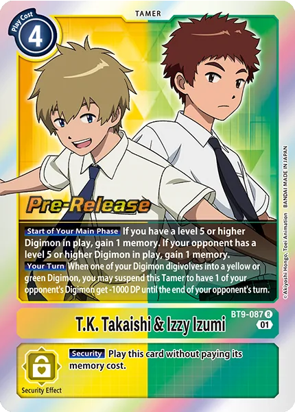 T.K. Takaishi & Izzy Izumi (BT9-087)