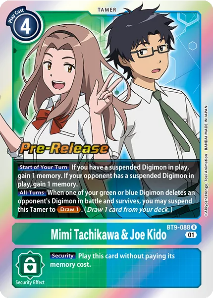Mimi Tachikawa & Joe Kido (BT9-088)