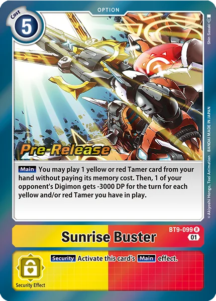 Sunrise Buster (BT9-099)
