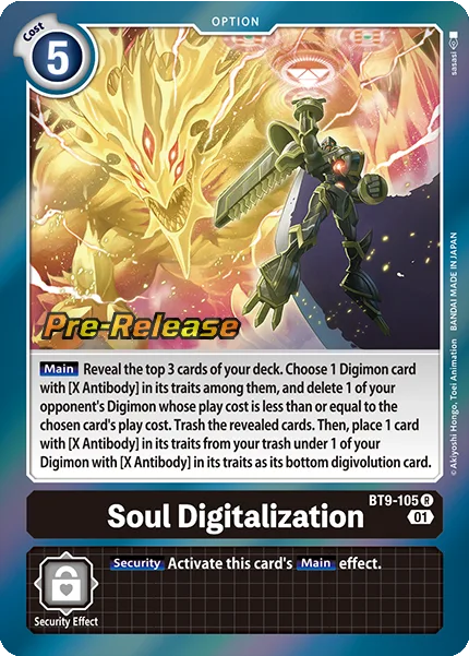 Soul Digitalization (BT9-105)