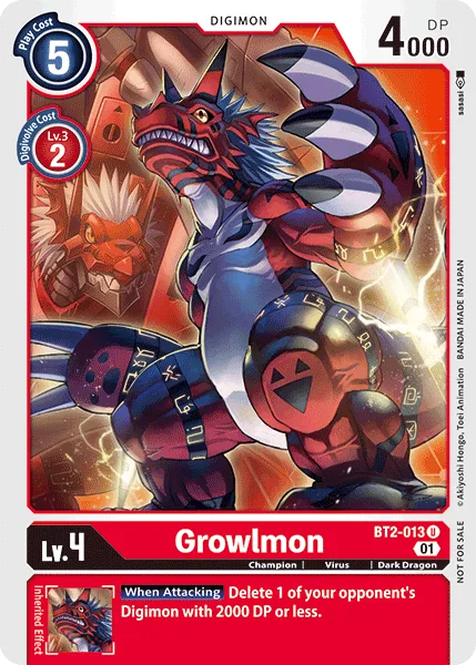 Growlmon (BT2-013)