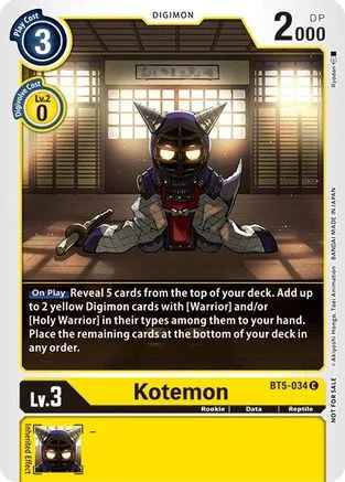 Kotemon (BT5-034)