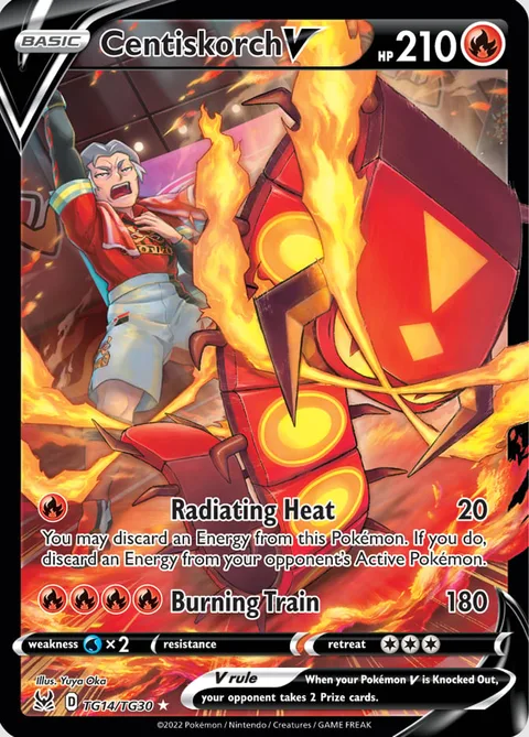 Centiskorch V [Radiating Heat | Burning Train]