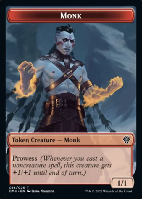 Monk Token (Red 1/1)