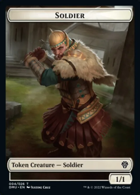 Soldier Token (White 1/1)