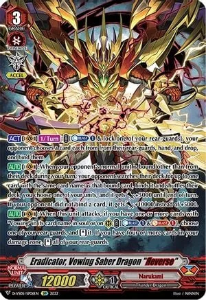 Eradicator, Vowing Saber Dragon ""Яeverse"" [V Format]