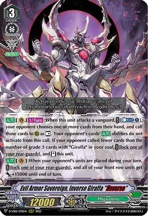 Evil Armor Sovereign, Inverse Giraffa ""Яeverse"" [V Format]