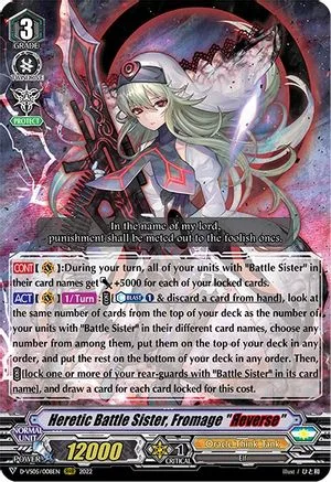 Heretic Battle Sister, Fromage ""Яeverse"" [V Format]