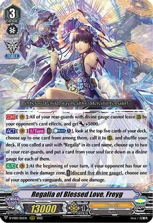 Regalia of Blessed Love, Freyg [V Format]