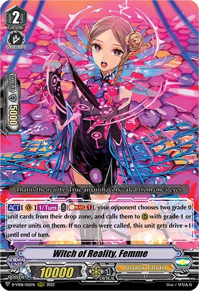 Witch of Reality, Femme [V Format]