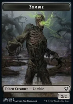 Zombie Token (Black 2/2)