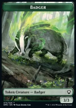 Badger Token (Green 3/3)
