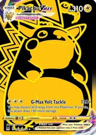 Pikachu VMAX [G-Max Volt Tackle]