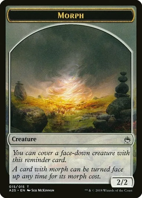 Morph Token (Colorless 2/2)