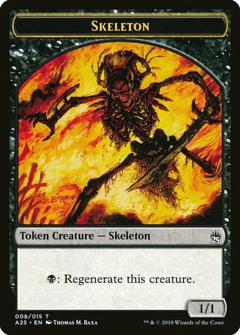 Skeleton Token (Black 1/1)