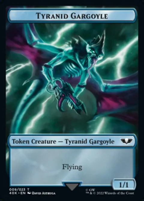 Tyranid Gargoyle Token (U 1/1) // Tyranid Token (G 1/1)