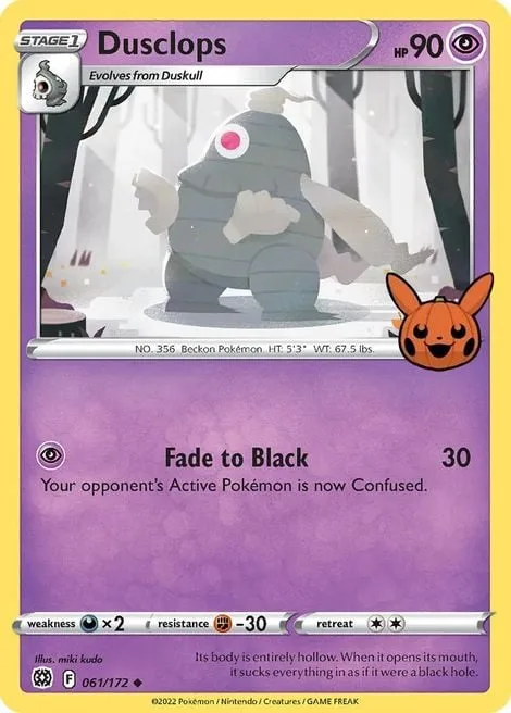 Dusclops [Fade to Black]