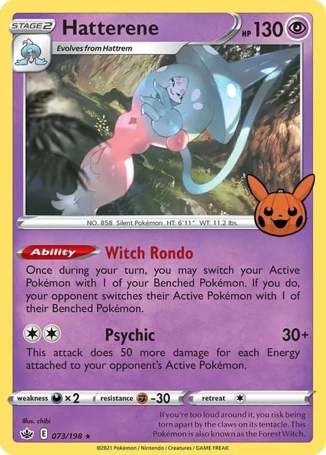 Hatterene [Witch Rondo | Psychic]