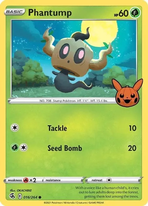 Phantump [Tackle | Seed Bomb]