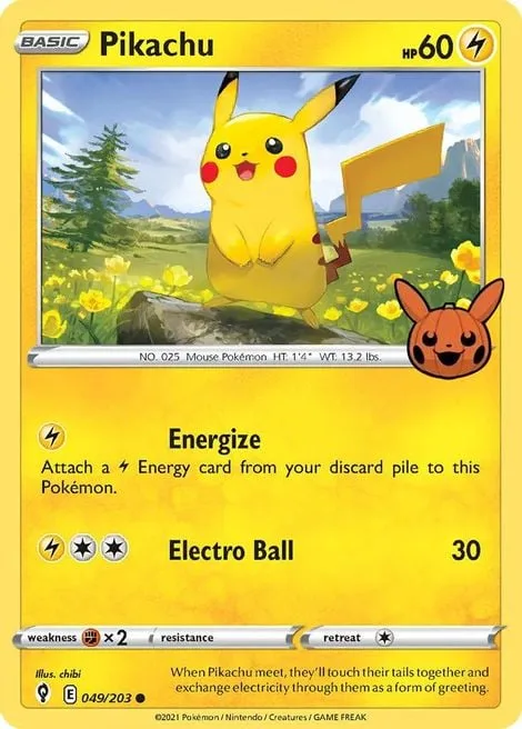 Pikachu [Energize | Electro Ball]