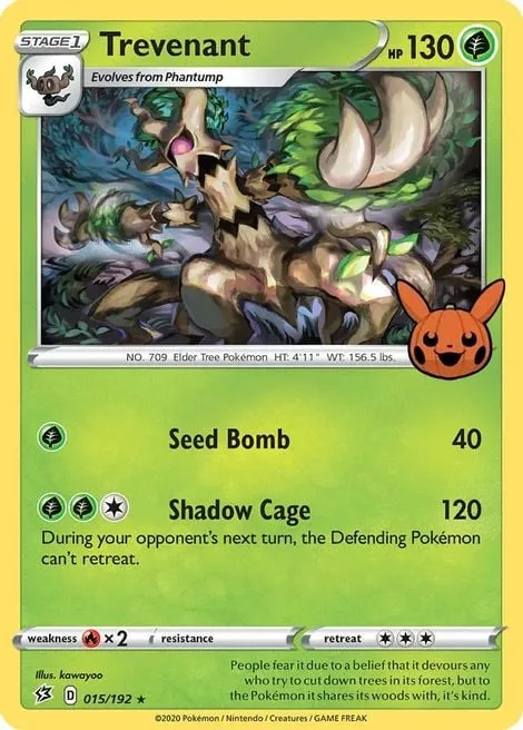 Trevenant [Seed Bomb | Shadow Cage]