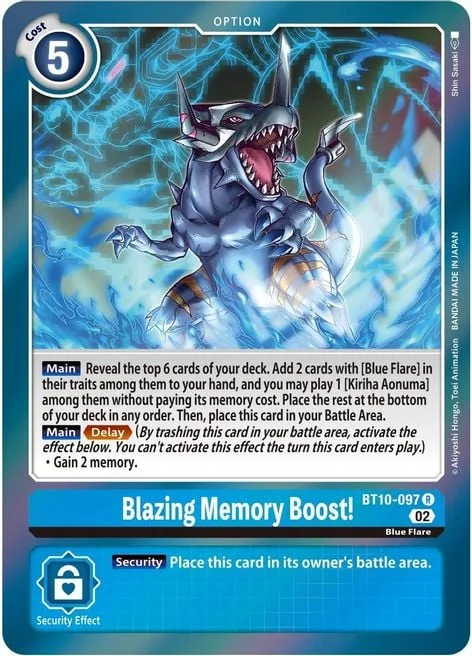 Blazing Memory Boost! (BT10-097)