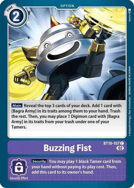 Buzzing Fist (BT10-107)