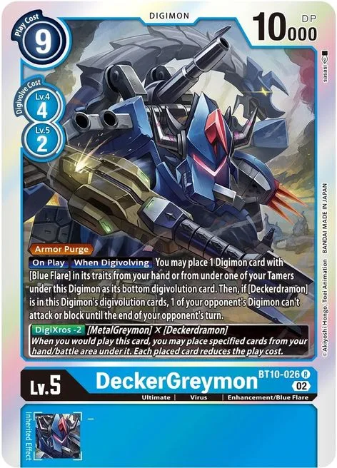 DeckerGreymon (BT10-026)