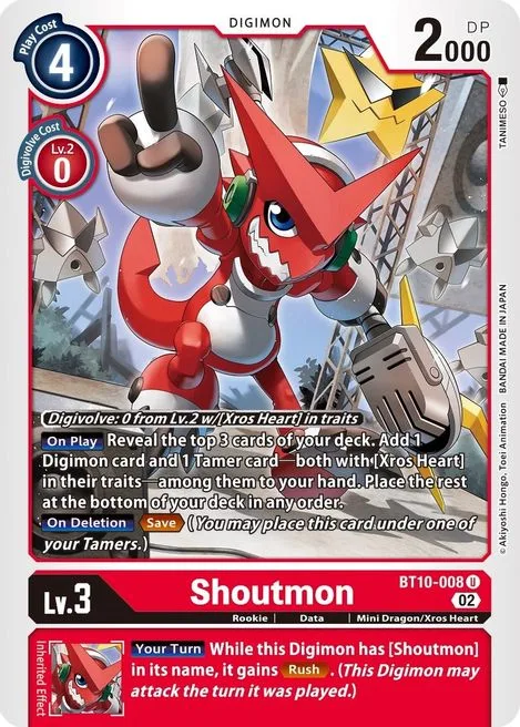 Shoutmon (BT10-008)