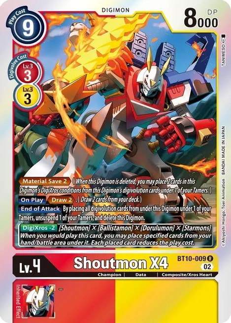 Shoutmon X4 (BT10-009)