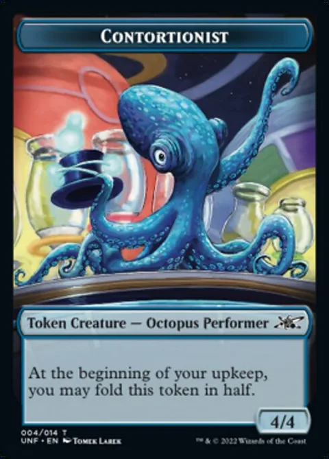 Contortionist Token (Blue 1/1)