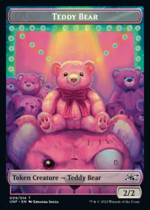 Teddy Bear Token (Pink 2/2)