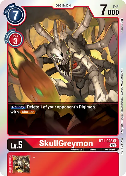 SkullGreymon (BT1-023)