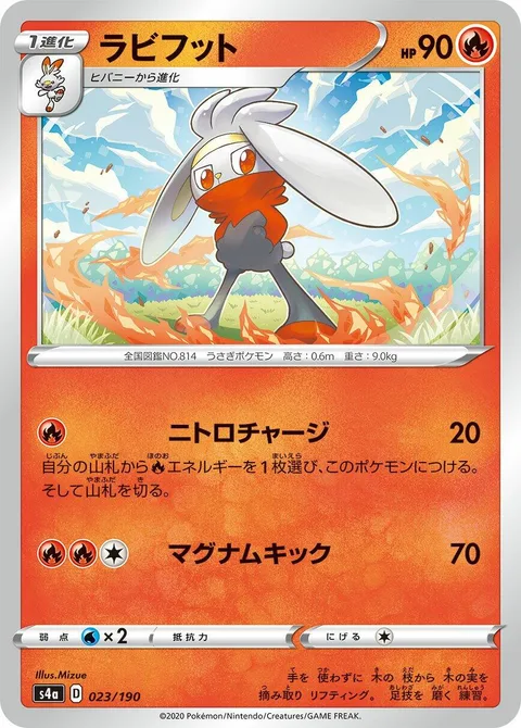 Raboot [Flame Charge | Magnum Kick]