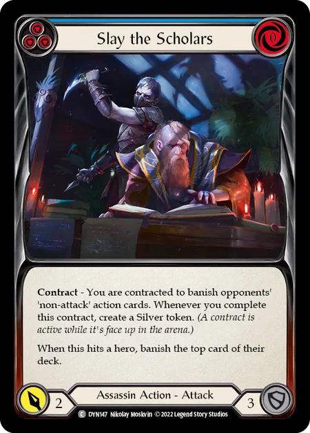 Slay the Scholars (Blue)
