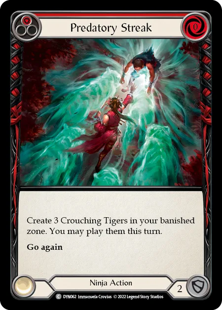 Predatory Streak (Red)
