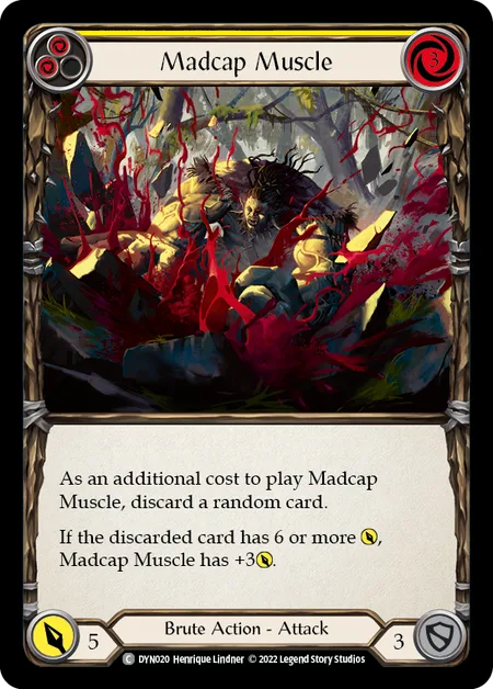 Madcap Muscle (Yellow)