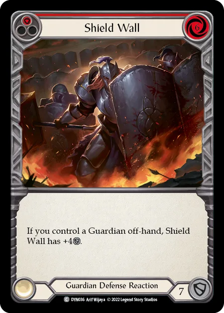 Shield Wall (Red)