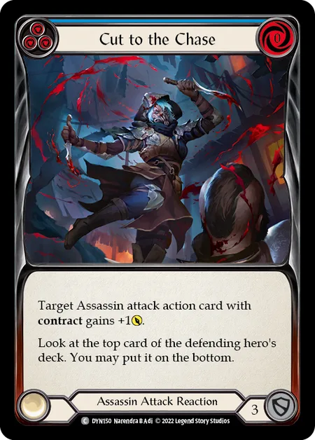 Cut to the Chase (Blue)