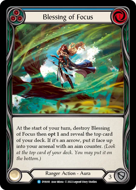 Blessing of Focus (Blue)
