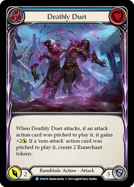 Deathly Duet (Blue)